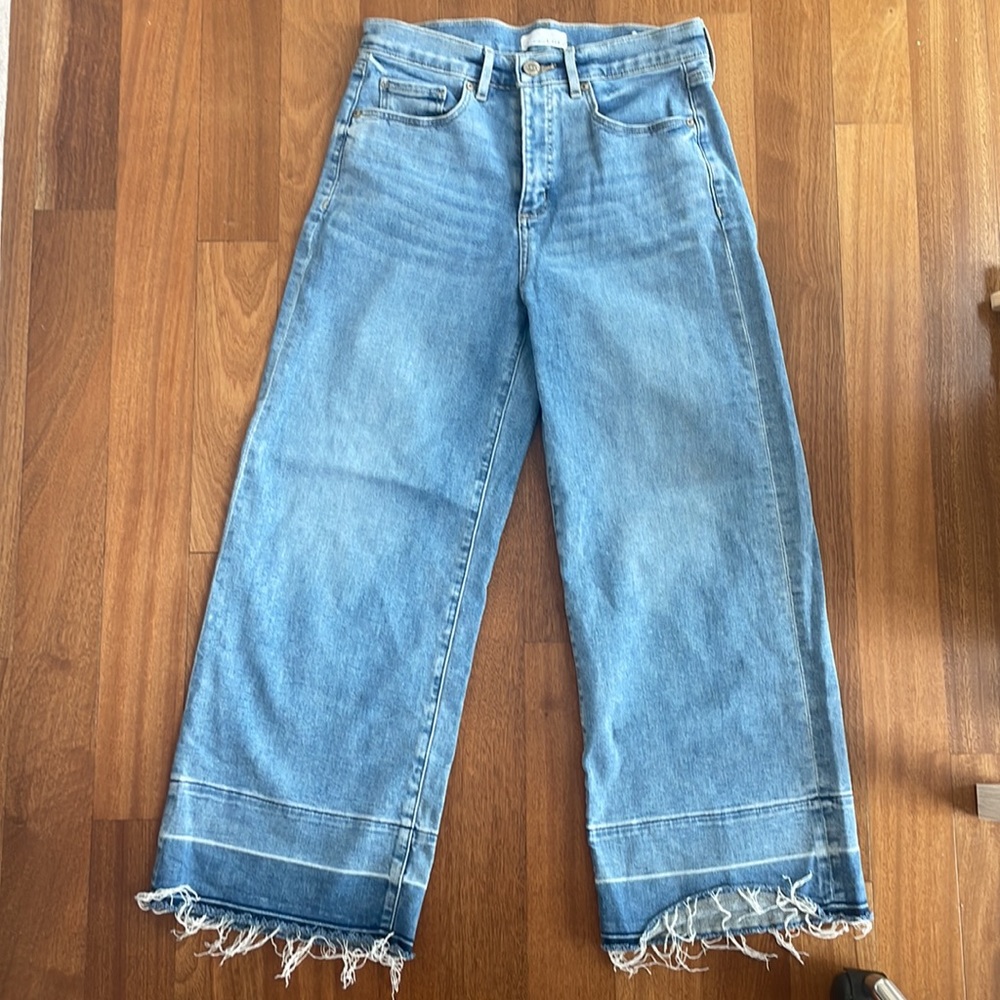 Wide leg jeans
